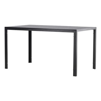 MATBORD VENTURE HOME MIRKO 140X80CM SVART