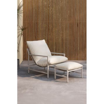 RELAXSET VENTURE HOME CORSO STOL MED FOTPALL BEIGE