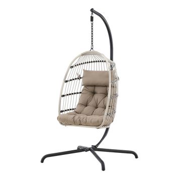 HÄNGSTOL VENTURE HOME TREZZA GRÅ/SVART/BEIGE