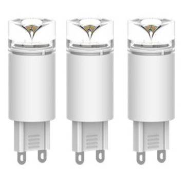 LJUSKÄLLA LED G9 4W 3-PACK