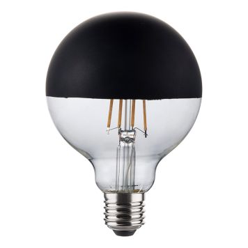 LJUSKÄLLA LED DIMBAR G95 E27 7W SVART