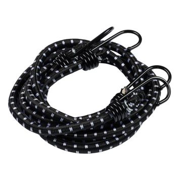 BAGAGESTROPPAR URBAN 90CM SVART 2-PACK