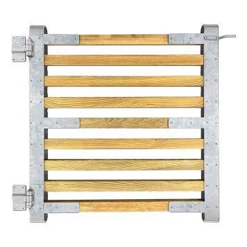 GRIND SKOTTE GARDEN ARKAD 90X120CM GRÅ