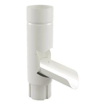 FÄLLBAR UTKASTARE ARECO 75MM VIT