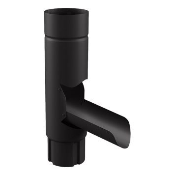 FÄLLBAR UTKASTARE ARECO 75MM SVART