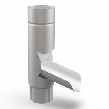 FÄLLBAR UTKASTARE ARECO SILVER Ø90MM