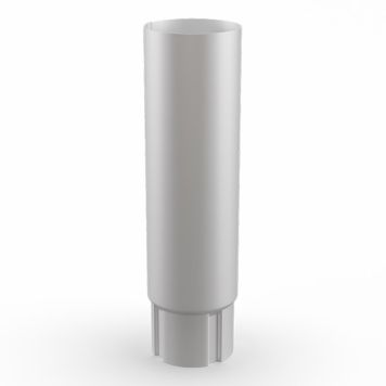 MELLANSTYCKE ARECO Ø90MM SILVER 1M