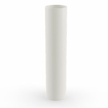 PÅSKJUTSRÖR ARECO 90MM VIT