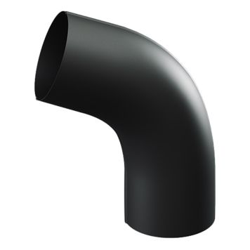 RÖRBÖJ ARECO 75MM SVART