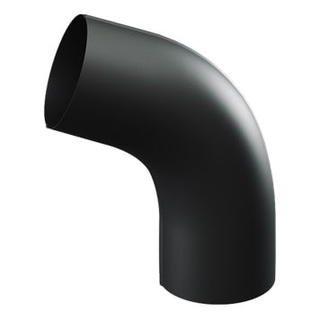 RÖRBÖJ ARECO 90MM SVART