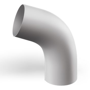 RÖRBÖJ ARECO SILVER Ø90MM