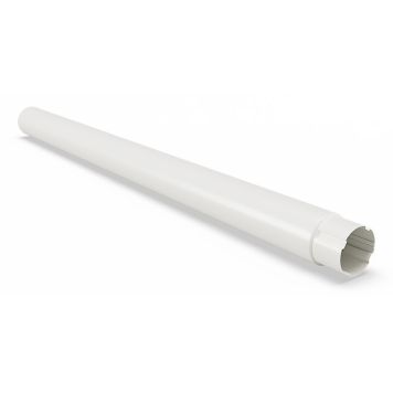 STUPRÖR ARECO 90MM 4,0 METER VIT