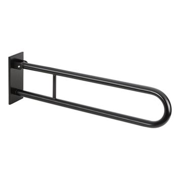 STÖDHANDTAG BEMETA HELP DUBBEL FÄLLBART 829MM SVART