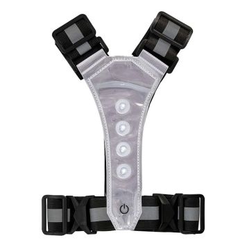 REFLEXVÄST RAWLINK JUSTERBAR MED LED M/L/XL
