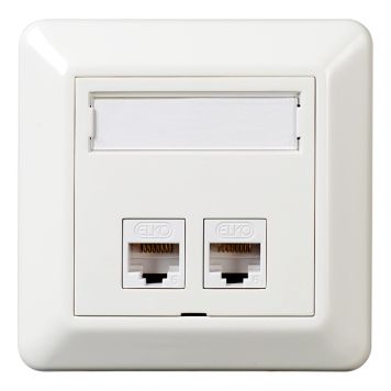 MODULARUTTAG ELKO RS 2X8 UTP C6 RENVIT