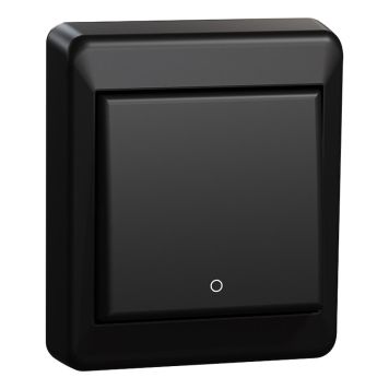 STRÖMBRYTARE ELKO RS 2-POL UTANPÅLIGGANDE SVART