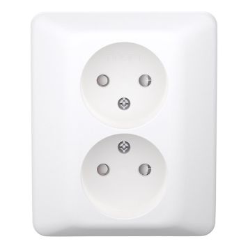 VÄGGUTTAG ELKO RS 2-VÄGS OJORDAT RENVIT