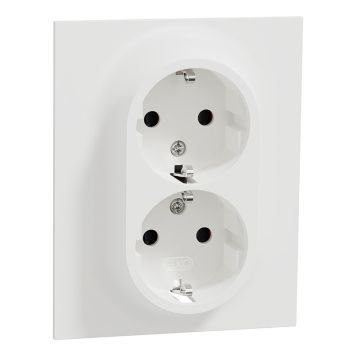 VÄGGUTTAG ELKO ONE 2-VÄGS JORDAT RENVIT