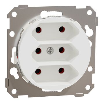 VÄGGUTTAG ELKO ONE 3-VÄGS EURO RENVIT