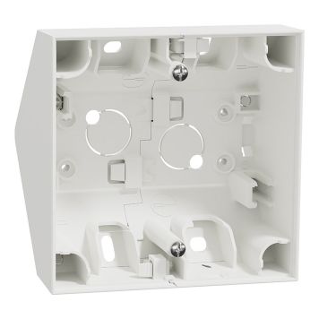 HÖRNBOX ELKO ONE MED ÄNDSTYCKE RENVIT