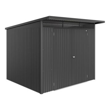 FÖRRÅD BIOHORT DUBBELDÖRR AVANTGARDE ECO A6 MÖRKGRÅ 5,34M²