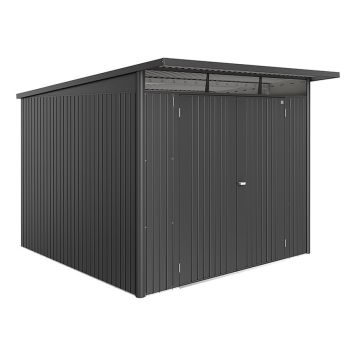 FÖRRÅD BIOHORT DUBBELDÖRR AVANTGARDE ECO A7 MÖRKGRÅ 6,35M²