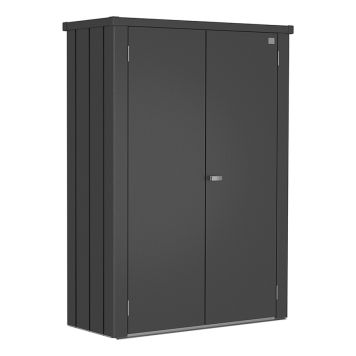 FÖRVARINGSSKÅP BIOHORT ROMEO M HIGH MÖRKGRÅ 0,75M²