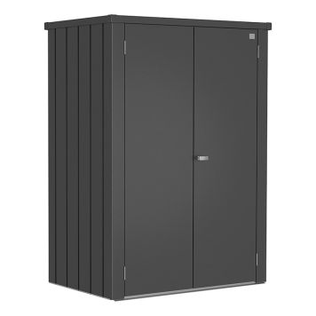 FÖRVARINGSSKÅP BIOHORT ROMEO L HIGH MÖRKGRÅ 1,15M²
