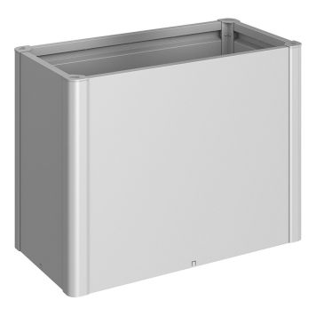 PLANTERINGSLÅDA BIOHART UPPHÖJD 1X0,5 SILVER