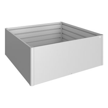 PLANTERINGSLÅDA BIOHORT UPPHÖJD 2X2 SILVER
