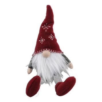 TOMTE SITTANDES TYG 48CM RÖD