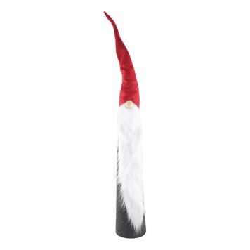TOMTE TYG 135CM RÖD/GRÅ