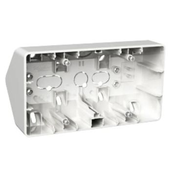 HÖRNBOX SCHNEIDER ELECTRIC WDE002357 EXXACT 2-FACK VIT