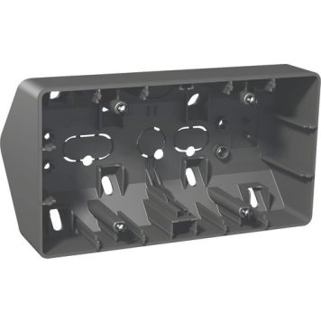 HÖRNBOX SCHNEIDER ELECTRIC WDE003357 EXXACT 2-FACK ANTRACIT