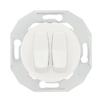 STRÖMBRYTARE SCHNEIDER ELECTRIC WDE011026 RENOVA D-TRAPP VIT