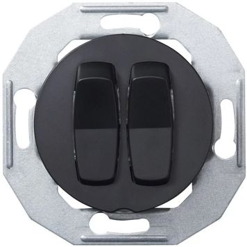 STRÖMBRYTARE SCHNEIDER ELECTRIC WDE011216 RENOVA KRON VIPP SVART