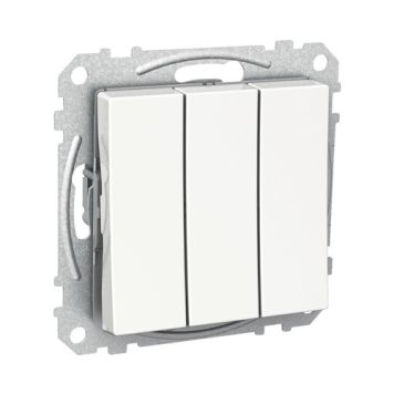 STRÖMBRYTARE SCHNEIDER ELECTRIC WDE002136 EXXACT 3X1-POL VIT