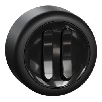 STRÖMBRYTARE SCHNEIDER ELECTRIC WDE015916 RENOVA VIPP KRON UTANPÅLIGGANDE SVART