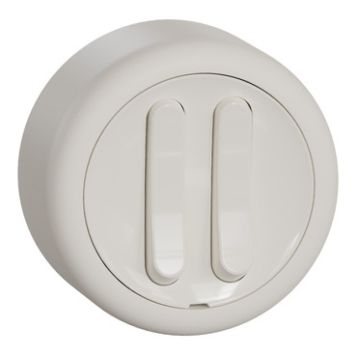 STRÖMBRYTARE SCHNEIDER ELECTRIC WDE015826 RENOVA VIPP DUBBEL-TRAPP SNABBANSLUTNING VIT