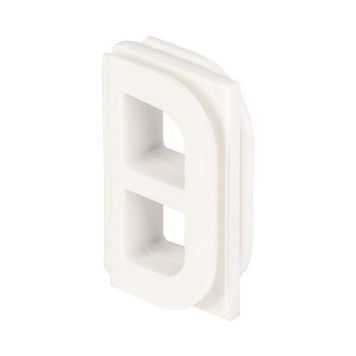 MELLANSTYCKE SCHNEIDER ELECTRIC AQUA-STARK TILL STRÖMBRYTARE/VÄGGUTTAG VIT