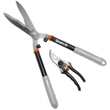 HÄCKSAX & SEKATÖR GREEN IT MED VÅGIGT SKÄR