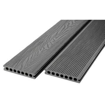 KOMPOSITTRALL WIMEX GLYNGØRE GRÅ 22X140X3600MM