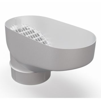 RENSTRATT ARECO PLAST SILVER Ø90/100MM