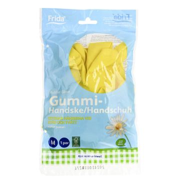 GUMMIHANDSKAR FRIDA FSC STRL.M