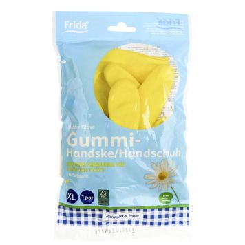 GUMMIHANDSKAR FRIDA FSC STRL.XL