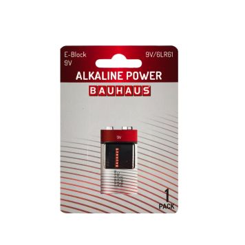 BATTERI 6LR61 9V E-BLOCK 1-PACK