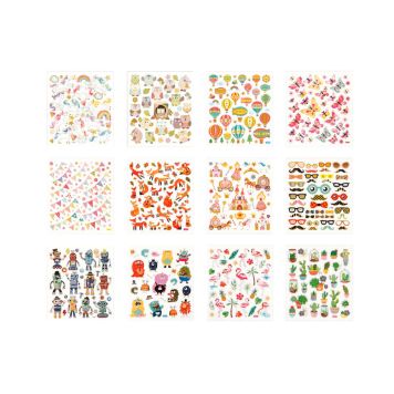 KLISTERMÄRKEN CREATIV COMPANY HÄFTE 12ARK