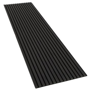AKUSTIKPANEL BY VENØ ACU-LINE SVART EK 18X600X2400MM