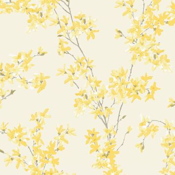 TAPET LAURA ASHLEY FORSYTHIA GUL