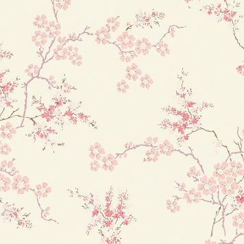 TAPET LAURA ASHLEY ORIENTAL BLOSSOM BLUSH
